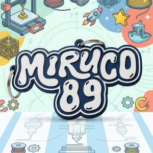 Llavero con logo personalizado