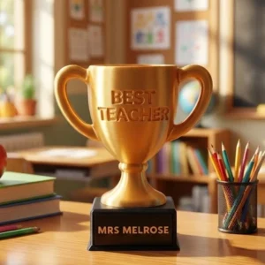 Trofeo de Copa personalizable