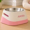 Soporte para plato SquarePaw con nombre personalizable