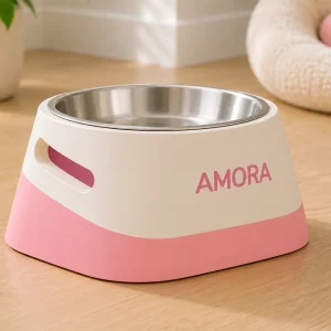 Soporte para plato SquarePaw con nombre personalizable